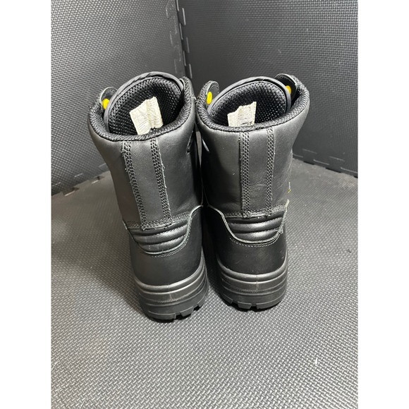 Terra Work Boots Mens 11 Black Leather Composite Safety Toe ESR PR